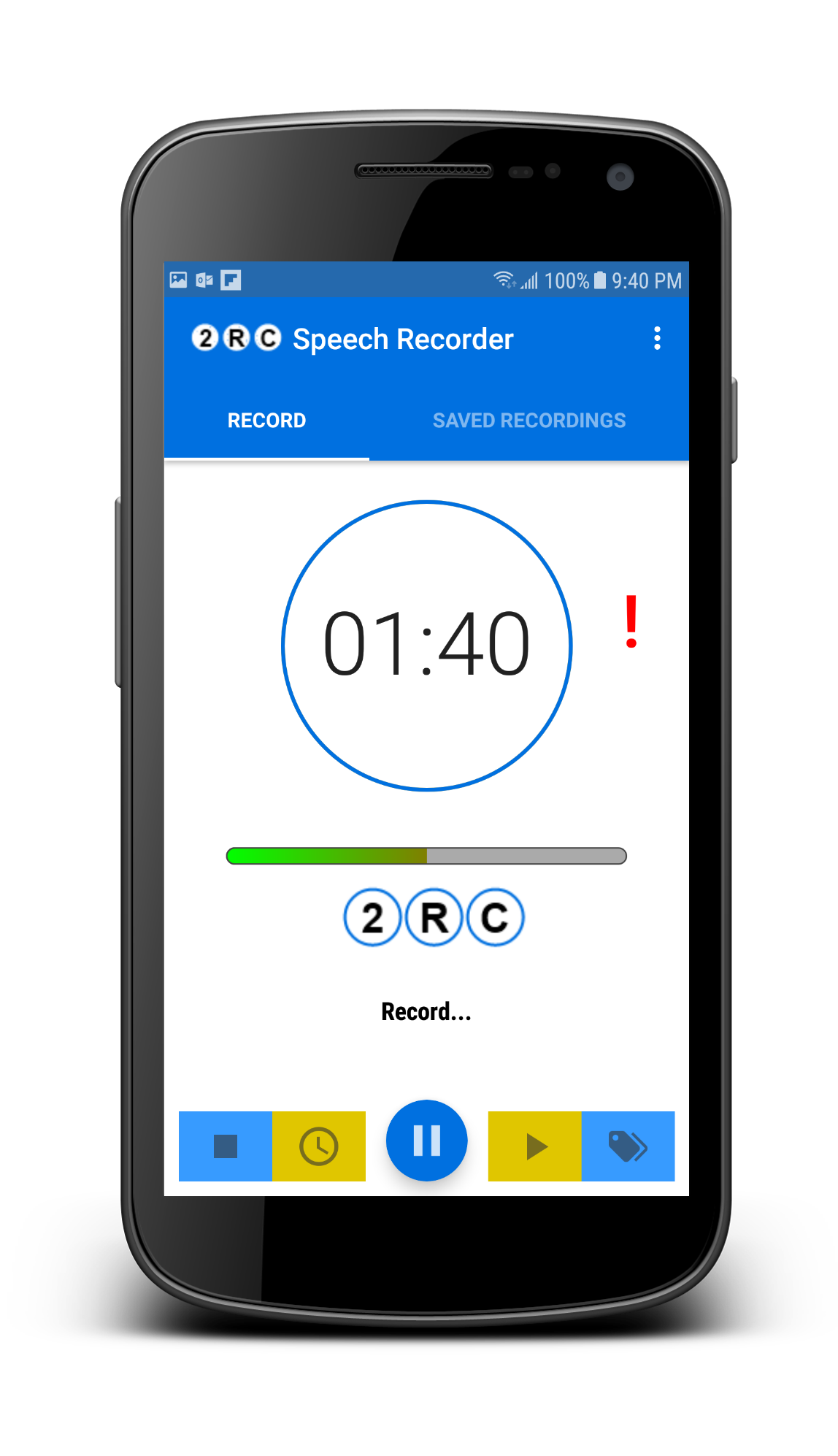Speech Recorder for Android Devices