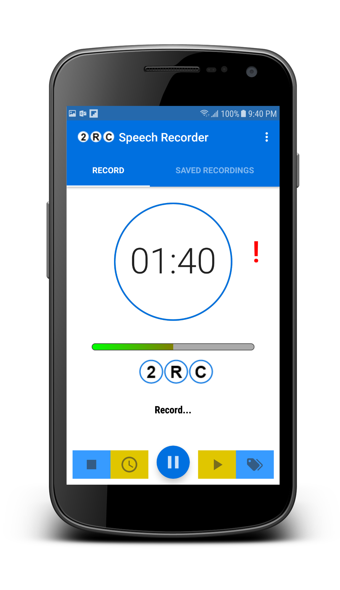 android phone speech recorder